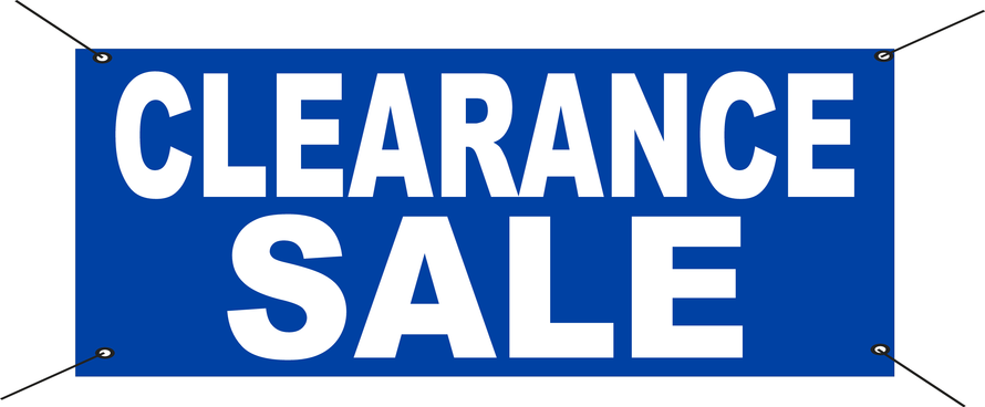 Clearance Sale Banner