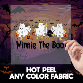 Winnie the Boo DTF Transfers , Ready To Press DTF Transfers