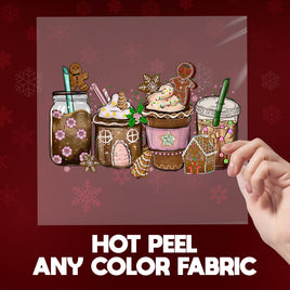 Christmas Coffee To Press DTF Transfers