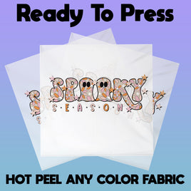 Spooky season Ready To Press DTF Transfers