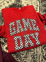 Game Day Red Checkered