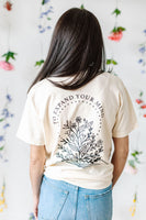 Take the Time (Front Pocket) w/ To Expand Your Mind (Back) - Comfort Colors Tee