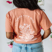 Take the Time (Front Pocket) w/ To Expand Your Mind (Back) - Comfort Colors Tee