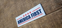 America First PVC Patch
