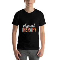 Retro Groovy Physical Therapy Funny Physical Therapist Pt  Vintage-inspired T-Shirt