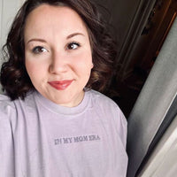 ✨ IN MY MOM ERA™ ✨ - Embroidered Comfort Colors Tee