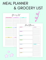 Meal Planner & Grocery List