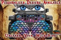 Mermaid eye decal 10