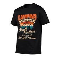 Funny Camping Gifts With Sayings For Campers Camp Men Women  Stretchy T-Shirt