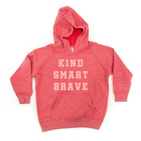 Kind Smart Brave - Varsity - Child HOODIE