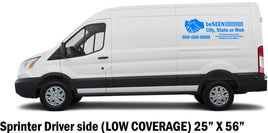 Vans Ford Transit T250 Sprinter Lettering