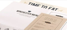 Premium Menus 5.5” x 8.5”