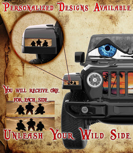 3 Soldiers Jl and Gladiator Turn signal decal