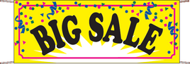 Printed Confetti Banners (Big Sale) (3' x 8')