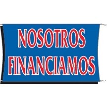 Heavy-Duty Scrim Catch All Banner (Nosotros Financiamos) (3' x 5')