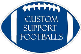 Sports Sticker/ Magnets  4 1/2'' x 6 3/4'' Football