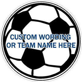 Sports Sticker/ Magnets  6'' diameter Soccer