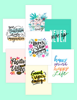 10 Motivational Quote Wall Art