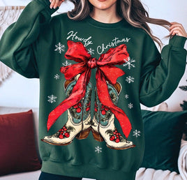 Howdy Christmas T-Shirt/ Crewneck