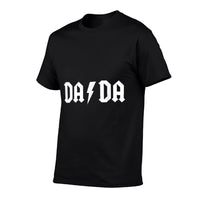 Rock N Roll Dada Birthday Rock Star Matching Family  Relaxed-fit T-Shirt
