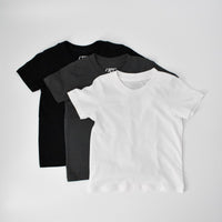 3-PACK RAD ORGANICS TEES - MONOCHROME