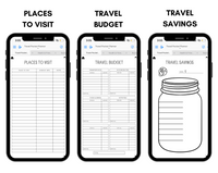 Digital Travel Phone Planner Neutral
