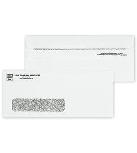 No. 10 Envelopes, Single Window, Security Tint, Self Seal