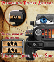 3 Soldiers Jl and Gladiator Turn signal decal 35