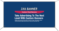 3ftx6ft Custom Size Banners