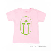 3 Palm Trees in Oval - Child Tee