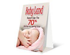 Table Tents 4"x6.25"