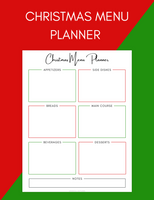 Holiday Menu Planner