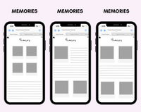 Digital Travel Phone Planner Purple