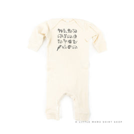 4x4 Zoo Animals - Baby Sleeper