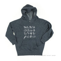 4x4 ZOO ANIMALS - Child Hoodie