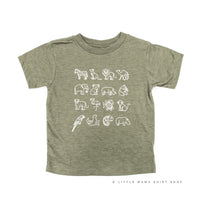 4x4 Zoo Animals - Child Tee