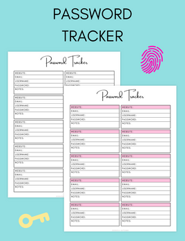 Password Tracker