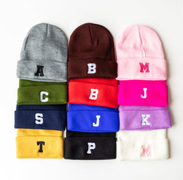 Custom Initial - Child Beanie