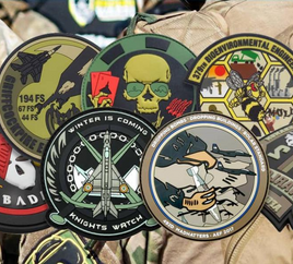 Custom PVC Patches - 325-500 Pieces ($2.50 each)