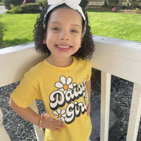 DAISY GIRL - w/ Full Daisy on Back - Child Tee