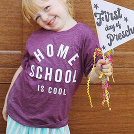 Home School Is Cool - Child Tee