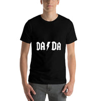 Rock N Roll Dada Birthday Rock Star Matching Family  Relaxed-fit T-Shirt