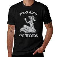Floats And Hoes Funny Float Trip Tubing River Float  Classic T-Shirt