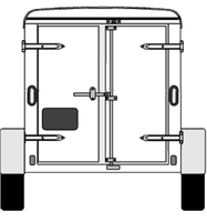 5ftx8ft Cargo Trailer *