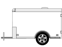 5ftx8ft Cargo Trailer *