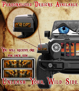 Zombie Jl and Gladiator Turn signal decal. 64