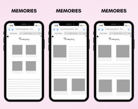Digital Travel Phone Planner Pink