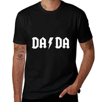 Rock N Roll Dada Birthday Rock Star Matching Family  Relaxed-fit T-Shirt
