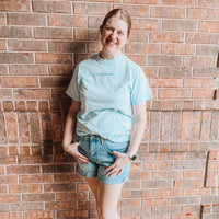 ✨ IN MY MOM ERA™ ✨ - Embroidered Comfort Colors Tee