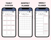 Digital Phone Planner Bundle